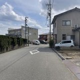 前面道路（北側から撮影）幅員：8.0ｍ　間口：7.55ｍ