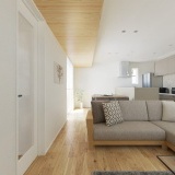 【内観予想図】飽きの来ないナチュラルデザインの内装