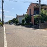 前面道路（南向き）