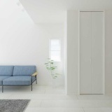 内観予想図③東側吹抜けのあるリビング