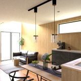 17.7帖のLDKには南側の吹抜から自然光が差し込み、暮らしに心地よい解放感をもたらしてくれます。天井高も2.5ｍあり圧迫感もなく快適に過ごせます♪