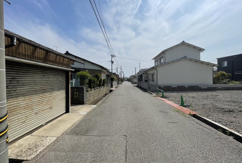 前面道路（西側から撮影）幅員:5.39ｍ