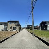 西側前面道路：幅員5.95ｍ（南側から撮影）