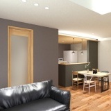 内観予想図① スタイリッシュな内装デザイン