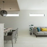 【内観予想図】下がり天井が空間にアクセントを添えてくれます。