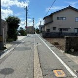 東側前面道路（北側から撮影）幅員4.94ｍ
