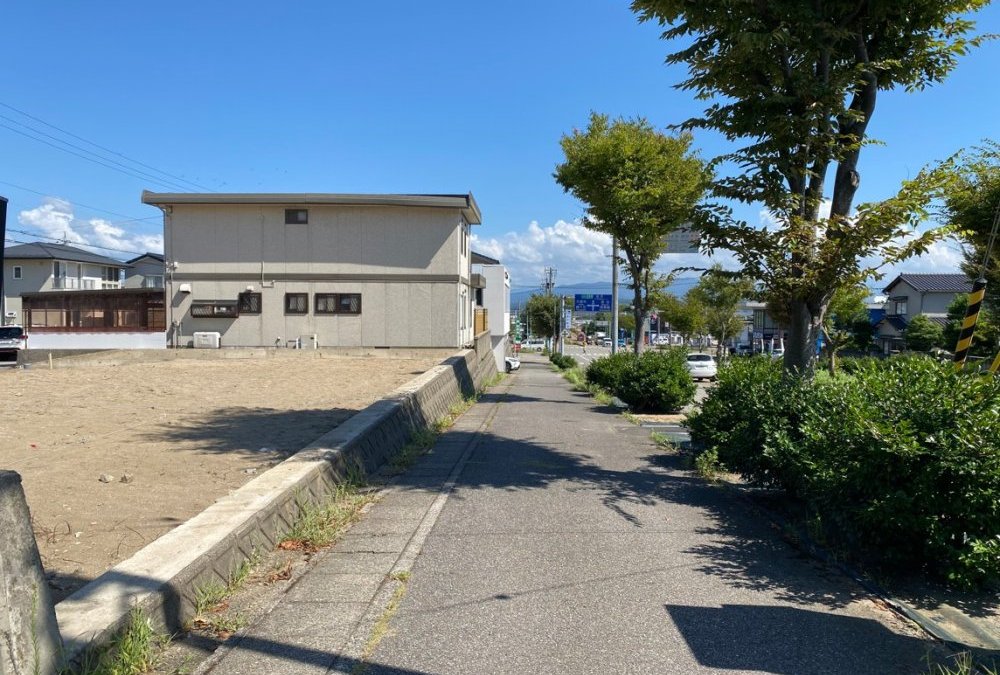 南側歩道（西側から撮影）