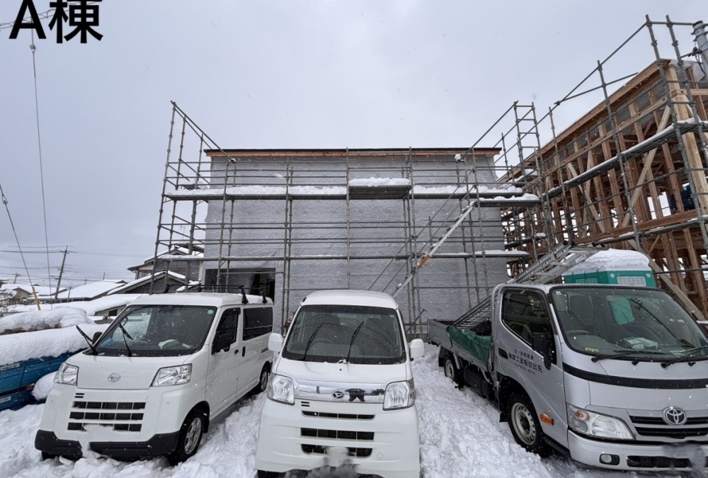 1月28日　無事に棟上しました♪