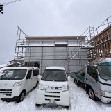 1月28日　無事に棟上しました♪