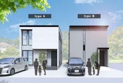 金沢市上荒屋2丁目分譲住宅B棟