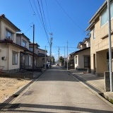 北側前面道路（東側から撮影）幅員:4.92m