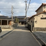 北側前面道路（西側から撮影）幅員：4.6ｍ