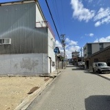 南東側前面道路（南西側から撮影）幅員：5.97ｍ