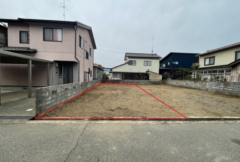 敷地全体（北側から撮影）