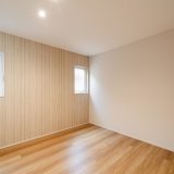 優しい色合いの、落ち着いた寝室♪