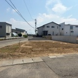 北東角地A区画現地写真 北側から撮影（2026.8撮影）