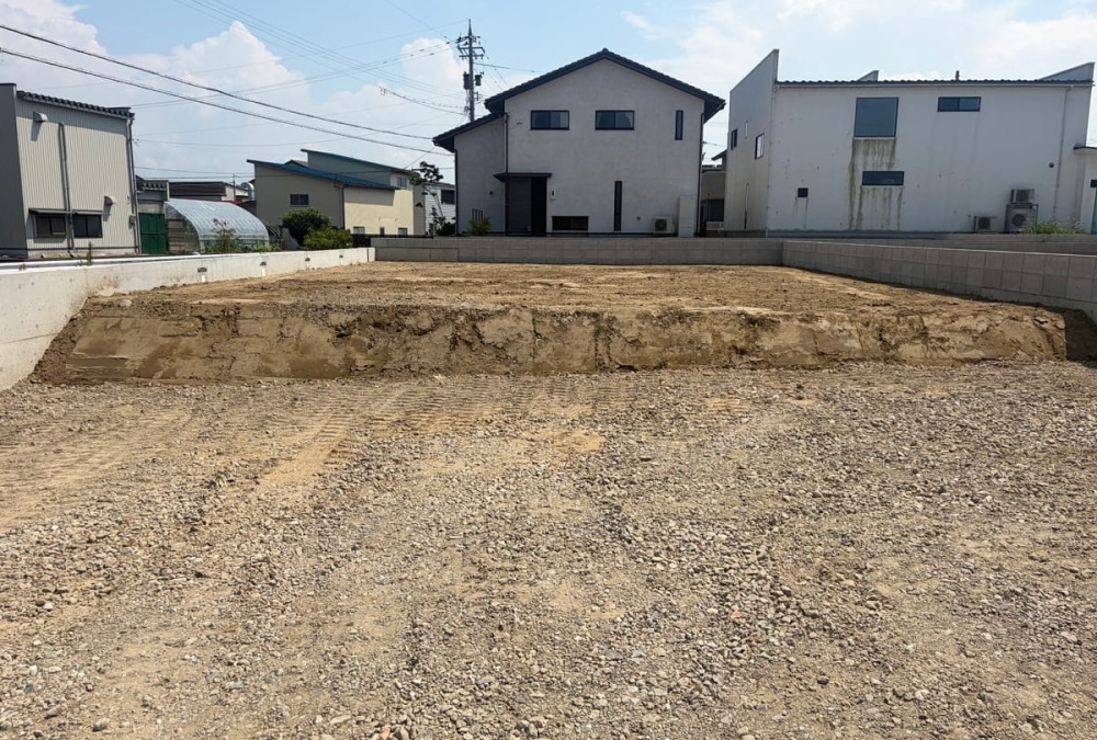 北側B区画現地写真（2026.8撮影）