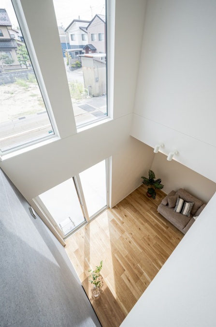 高性能住宅で吹抜けがあると家全体が快適にすごせます♪