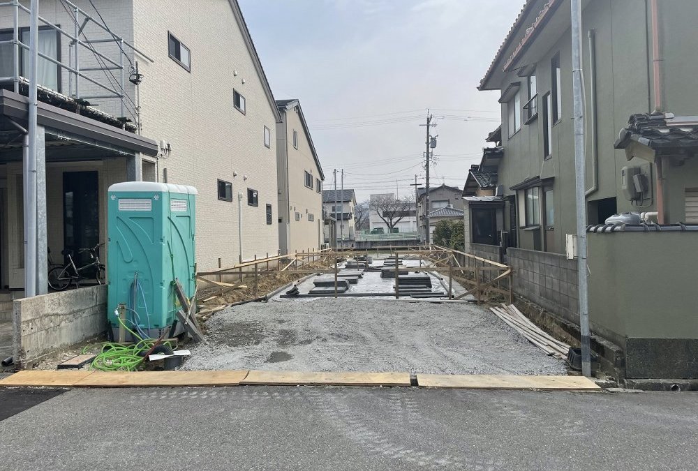 敷地全体（北側から撮影）