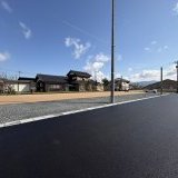 A区画現地前面道路