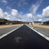 現地前面道路