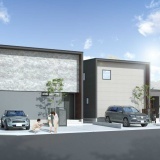 外観予想図（A棟左）