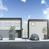 外観予想図（A棟左）