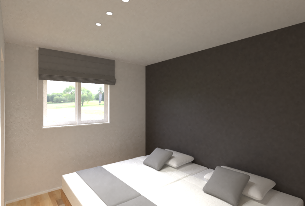 内観予想図④落ち着いた雰囲気の主寝室