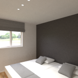 内観予想図④落ち着いた雰囲気の主寝室