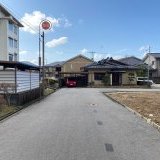 南側前面道路：幅員6.06m（南側から撮影）