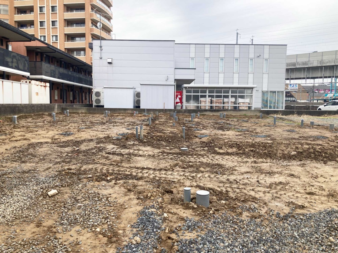 【福井市開発4丁目AB棟】工事進捗状況