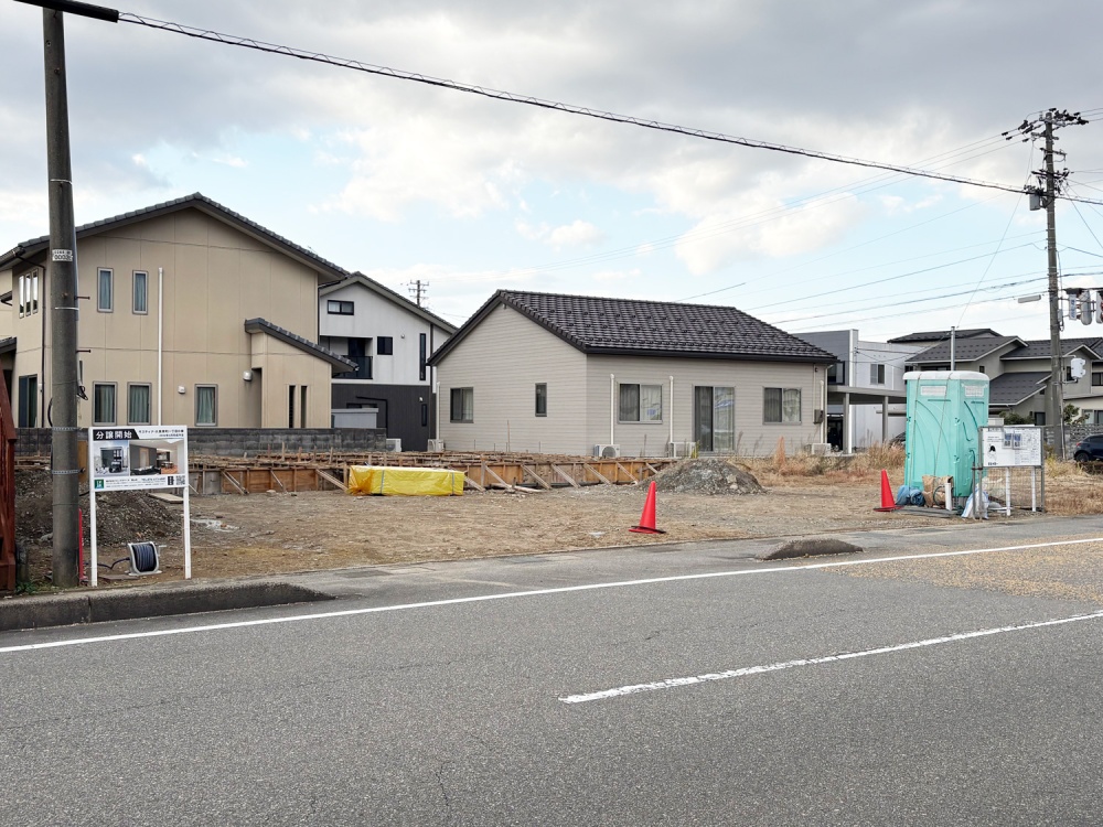 【富山市大泉東町1丁目AB棟】工事進捗状況