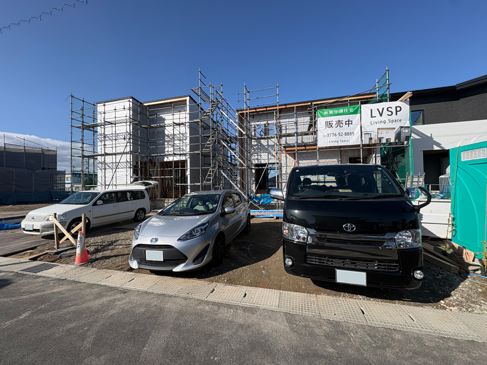 【丸岡町宇随B棟】工事進捗状況