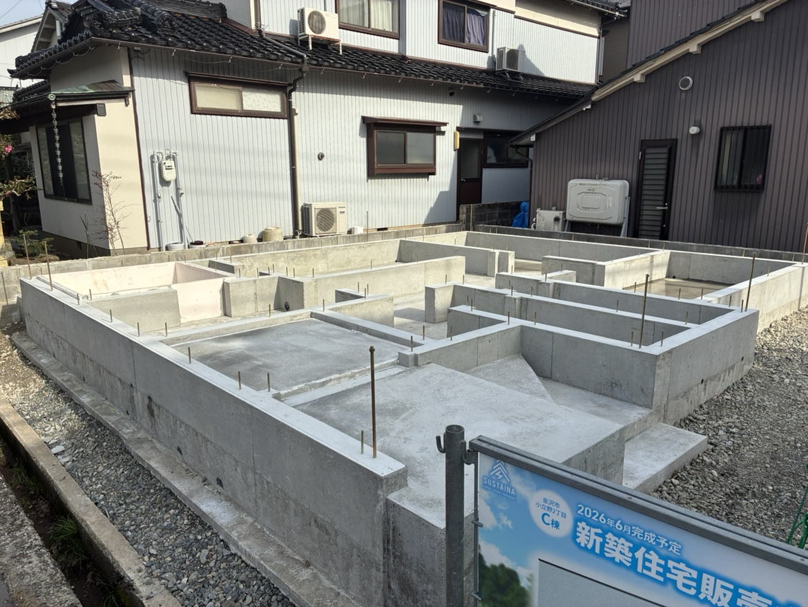 【金沢市小立野2丁目C棟】工事進捗状況