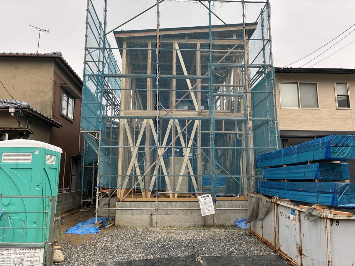 【金沢市窪4丁目A棟】工事進捗状況　※ご成約済み
