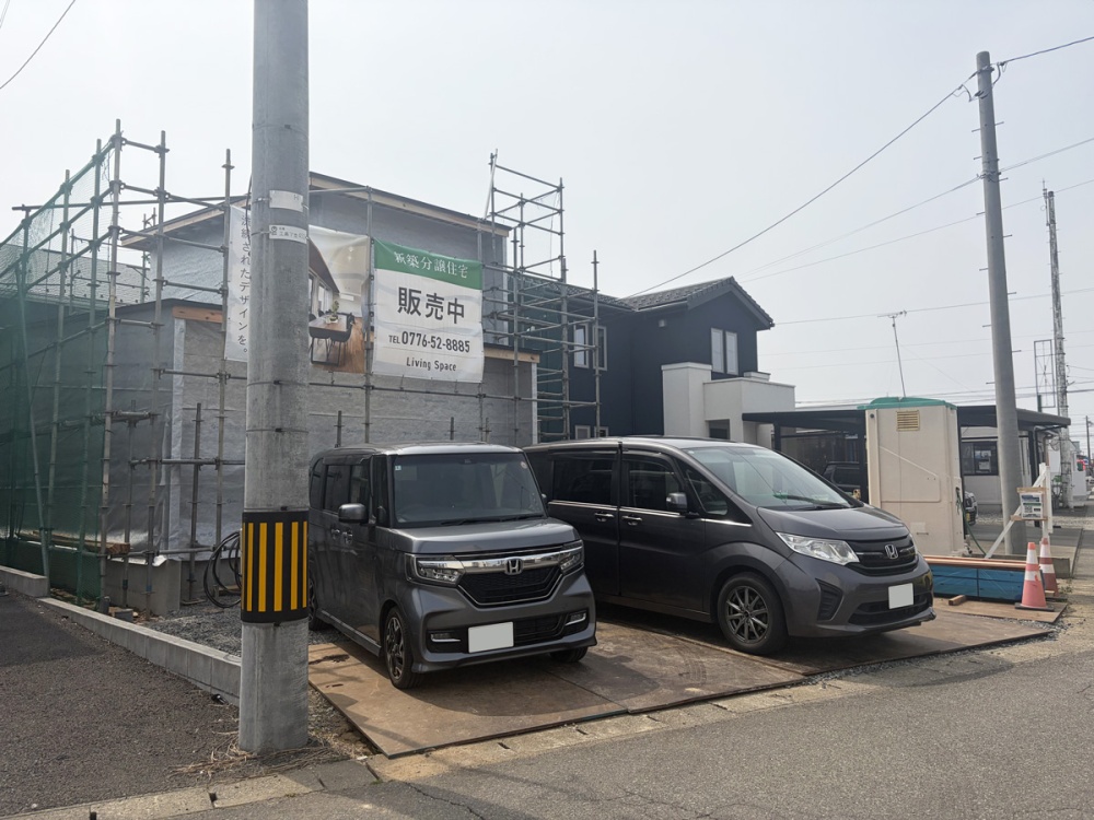 【春江町江留下宇和江A棟】工事進捗状況