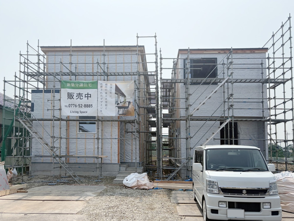 【鯖江市五郎丸町AB棟】工事進捗状況