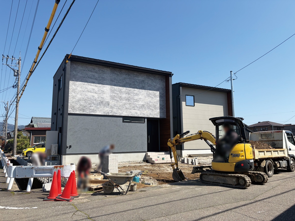 【福井市和田中2丁目AB棟】工事進捗状況