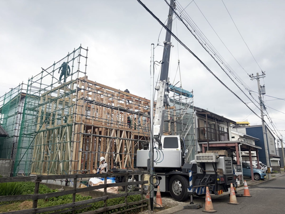 【福井市新田塚2丁目B棟】工事進捗状況