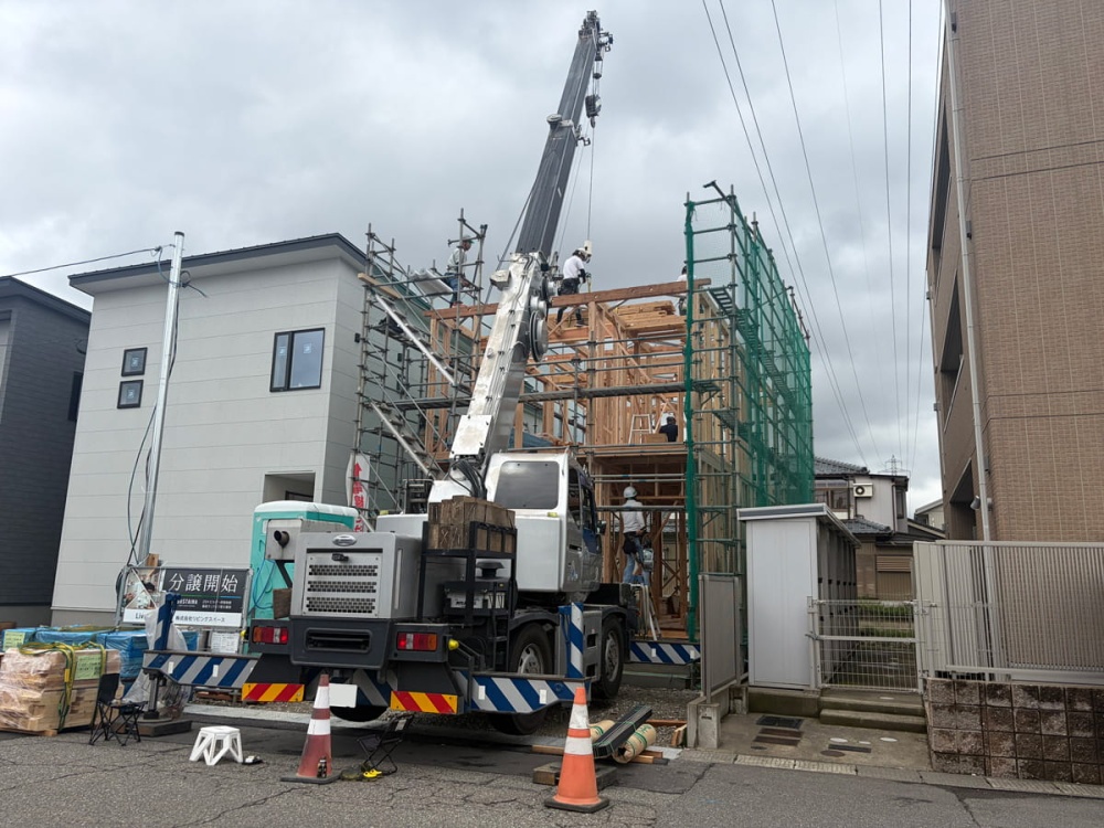 【福井市二の宮1丁目A棟】工事進捗状況