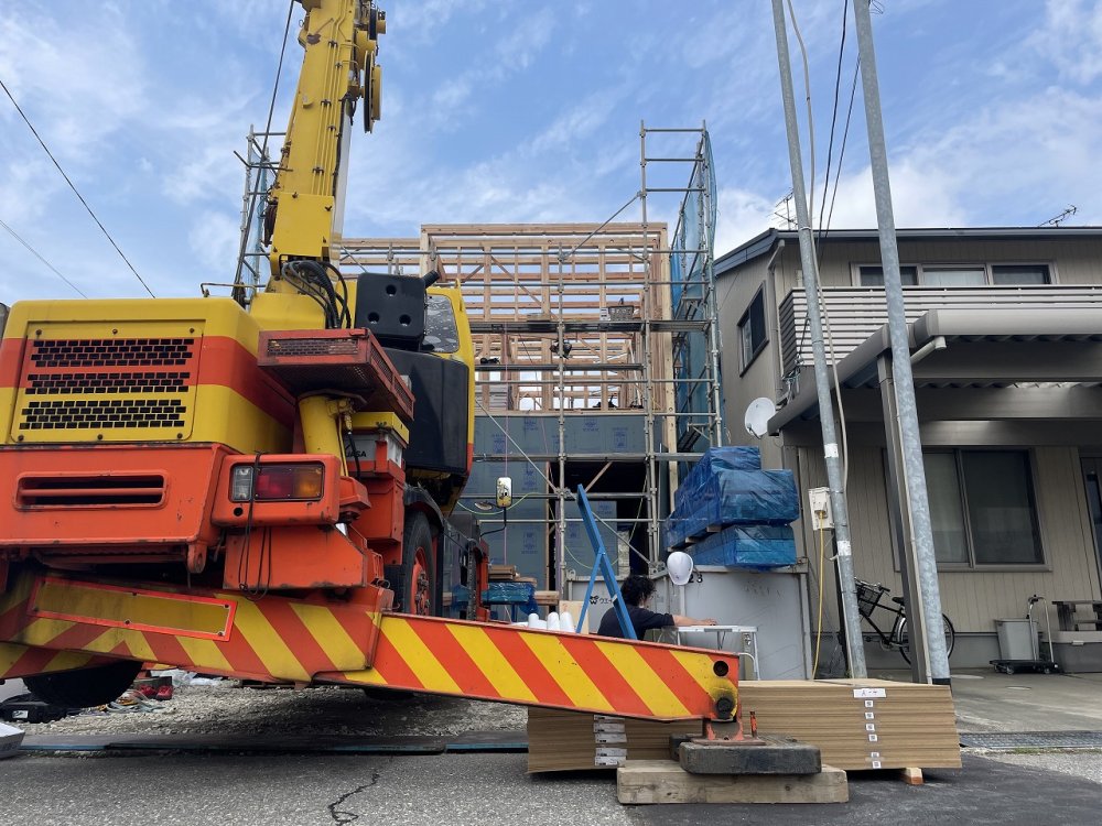 【金沢市西泉１丁目分譲住宅AB棟】工事進捗状況