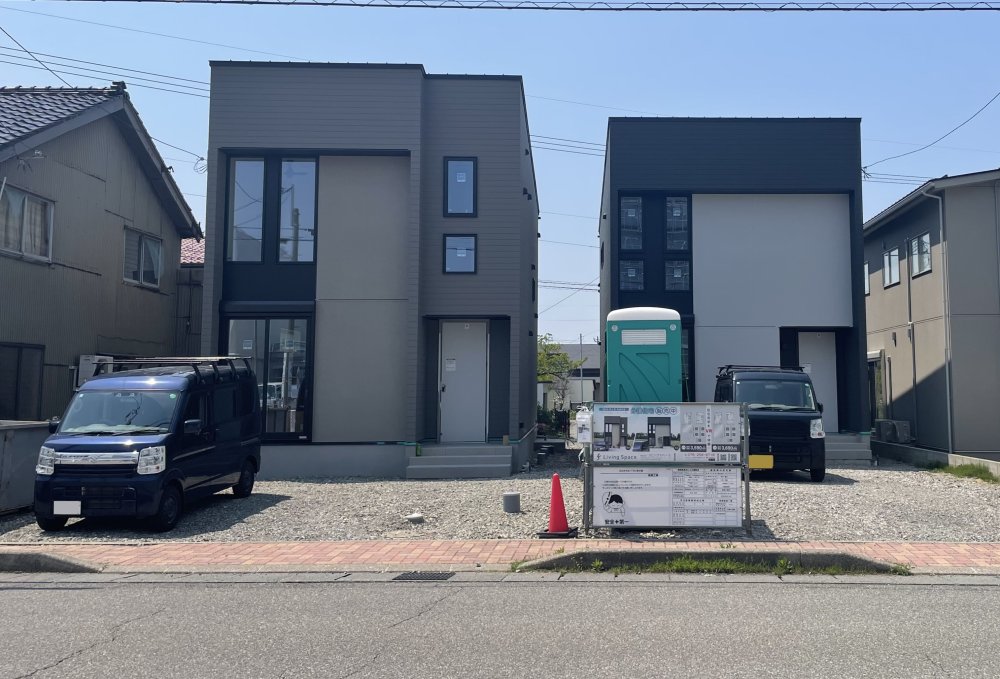 【白山市末広1丁目分譲住宅AB棟】工事進捗状況