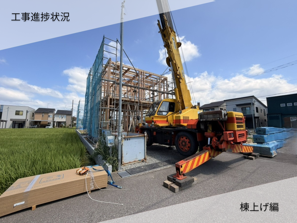 【金沢市押野3丁目AB棟】工事進捗状況＆自社プレカットについて※B棟は成約済物件です。