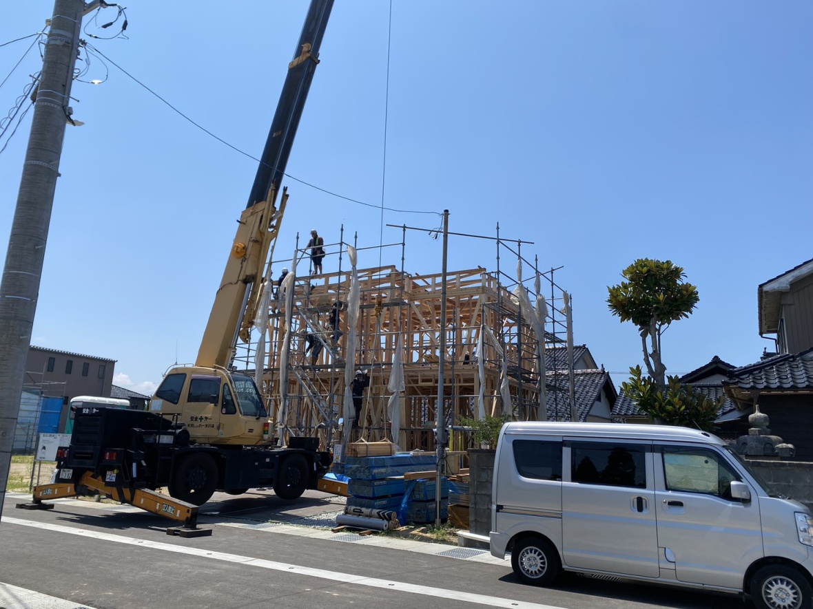 【富山市上冨居AB棟】工事進捗状況