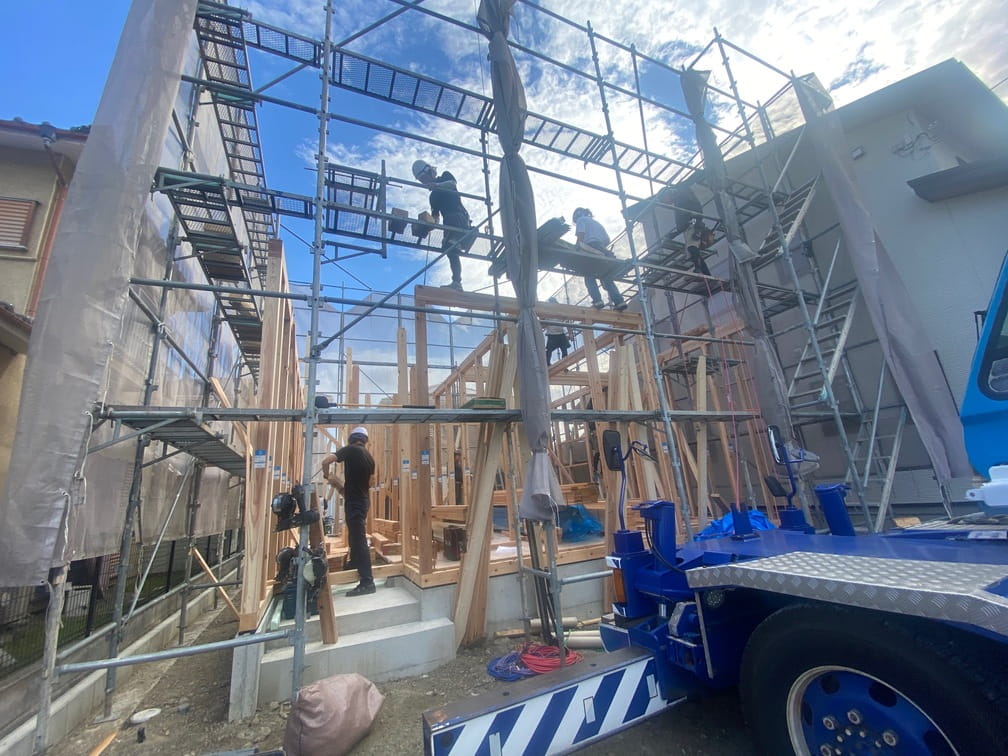 【彦根市八坂町A棟】工事進捗状況