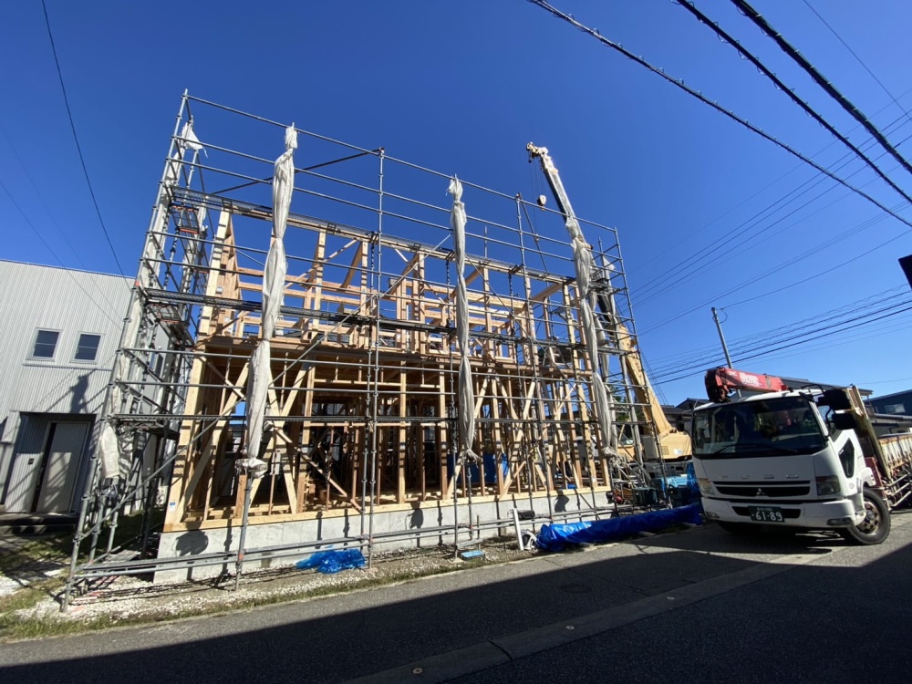 【富山市豊若町A棟】工事進捗状況※この物件は成約済みです