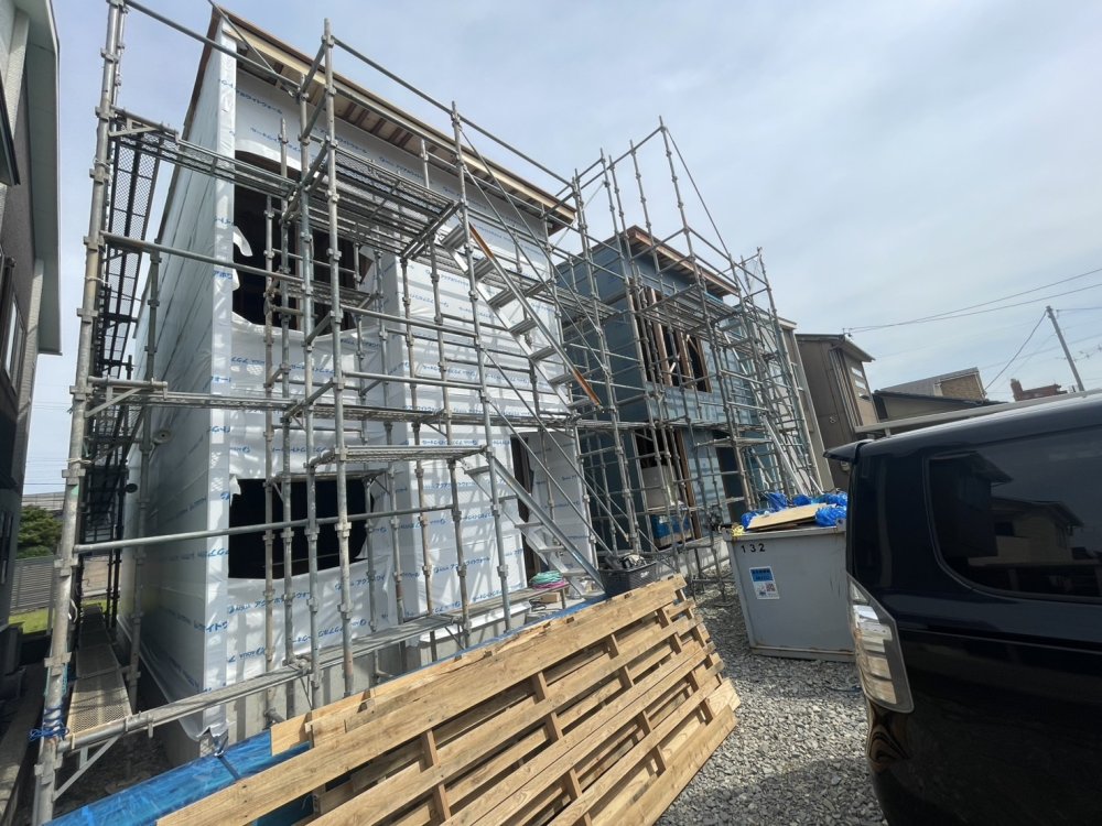 【金沢市新神田1丁目分譲住宅AB棟】工事進捗状況