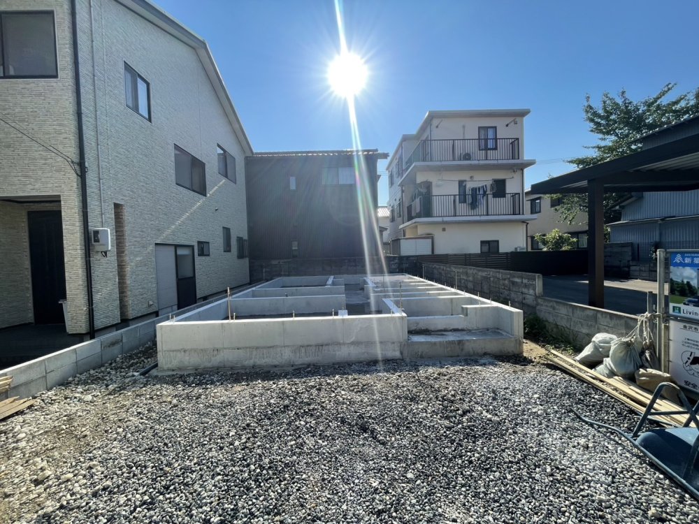 【金沢市増泉１丁目新築住宅B棟】工事進捗状況