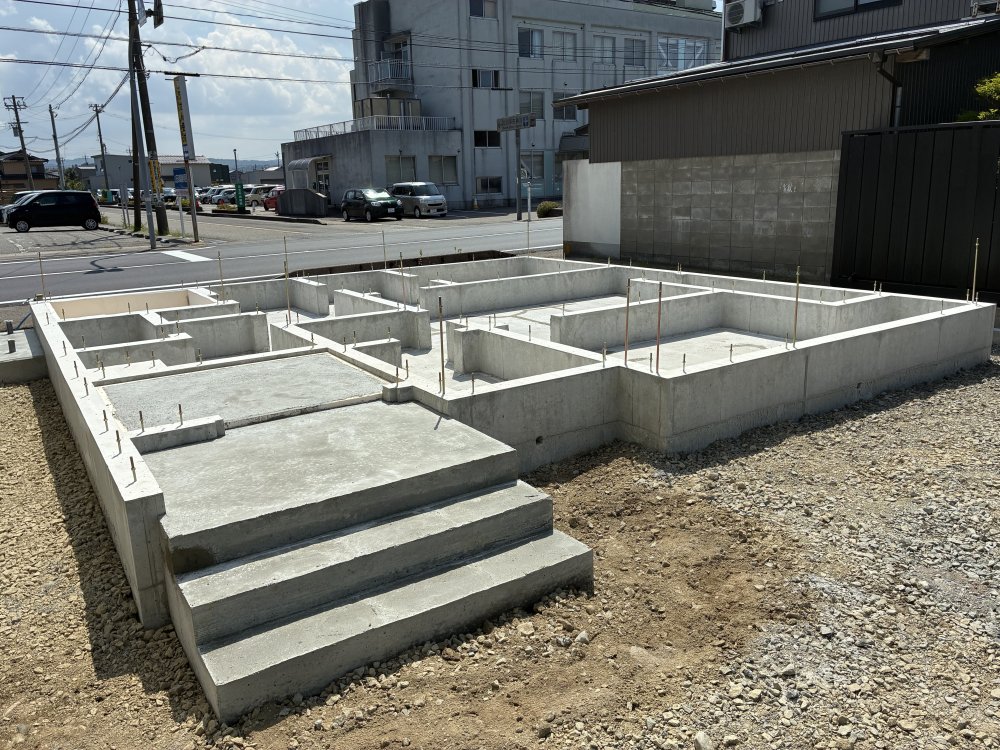 【津幡町字津幡A棟】工事進捗状況