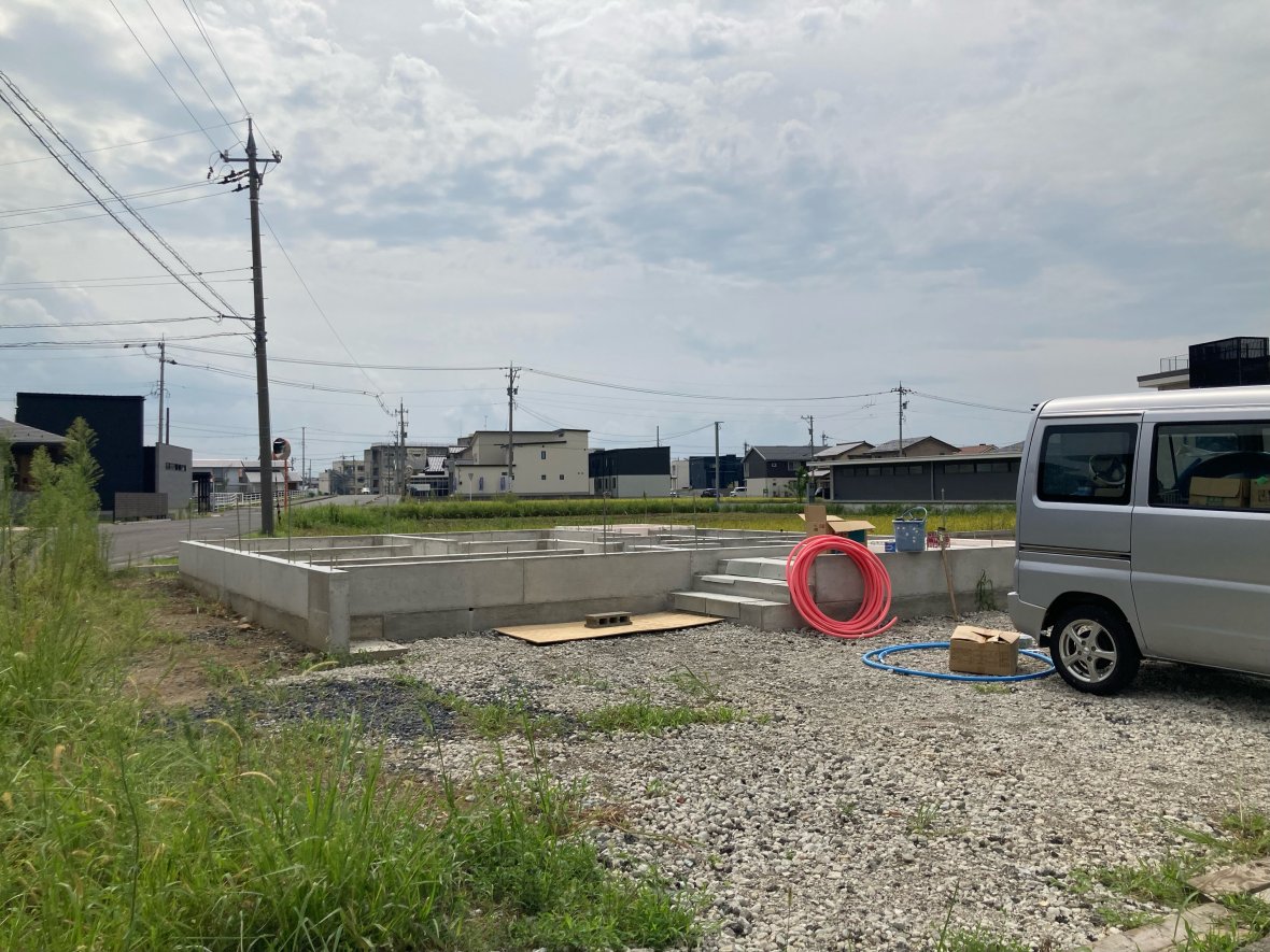 【福井市栗森2丁目H棟】工事進捗状況